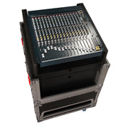 Gator Cases G-TOUR-GRC-1406 14U Top, 6U Bottom Audio Road Console Rack
