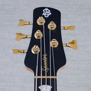 Spector Euro 5 LT Solid Korina Wings 5-String Electric Bass Guitar - Natural Satin - CHUCKSCLUSIVE - #NB23507