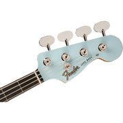 Fender Gold Foil Jazz Bass Guitar - Ebony Fingerboard, Sonic Blue