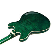 Ibanez Artcore Expressionist AS93FM Semi-Hollowbody Electric Guitar - Transparent Moss Green