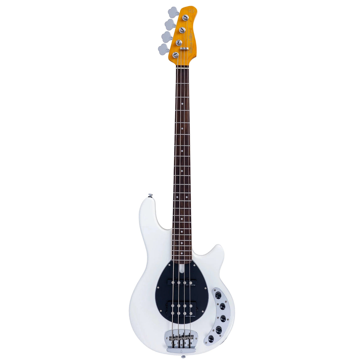 Sire Marcus Miller Z7 4-String Bass Guitar, Ebony Fingerboard - Antique White