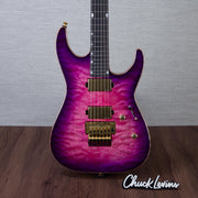 ESP USA M-II DX Electric Guitar - Cranberry Sunburst - #US26089