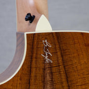 Taylor Custom Shop Gold Label Grand Concert Hawaiian Koa Acoustic Guitar - CHUCKSCLUSIVE - #1206056100