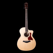 Taylor 214CE Grand Auditorium Acoustic Electric Cutaway with Gig Bag
