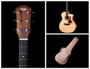 Taylor 214CE Grand Auditorium Acoustic Electric Cutaway with Gig Bag
