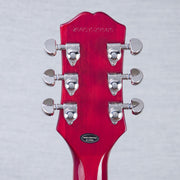 Epiphone Limited Edition Dealer Exclusive Futura Les Paul Custom Figured Electric Guitar - Rally Red Gloss - #26051529565