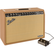 Fender FSR Tone Master Deluxe Reverb Cocoa 120V Combo Amp - Brown Nubtex/Wheat
