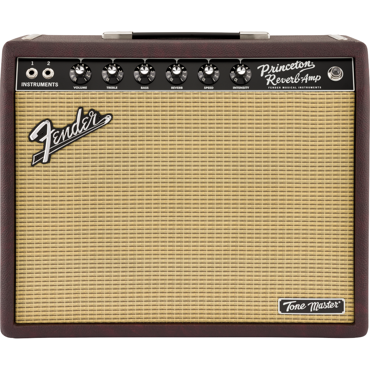 Fender FSR Tone Master Princeton 12-Watt Combo Amp, 120V - Wine