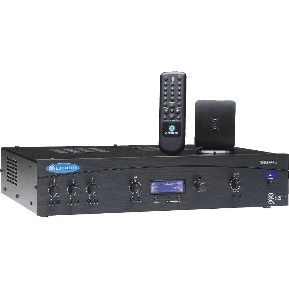 Crown Commercial Audio 180MAx Mixer-Amplifier