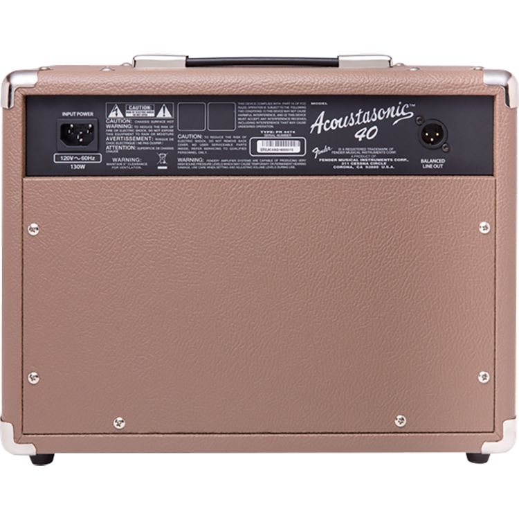 Fender Acoustasonic 40 40W Acoustic Guitar Combo Amp