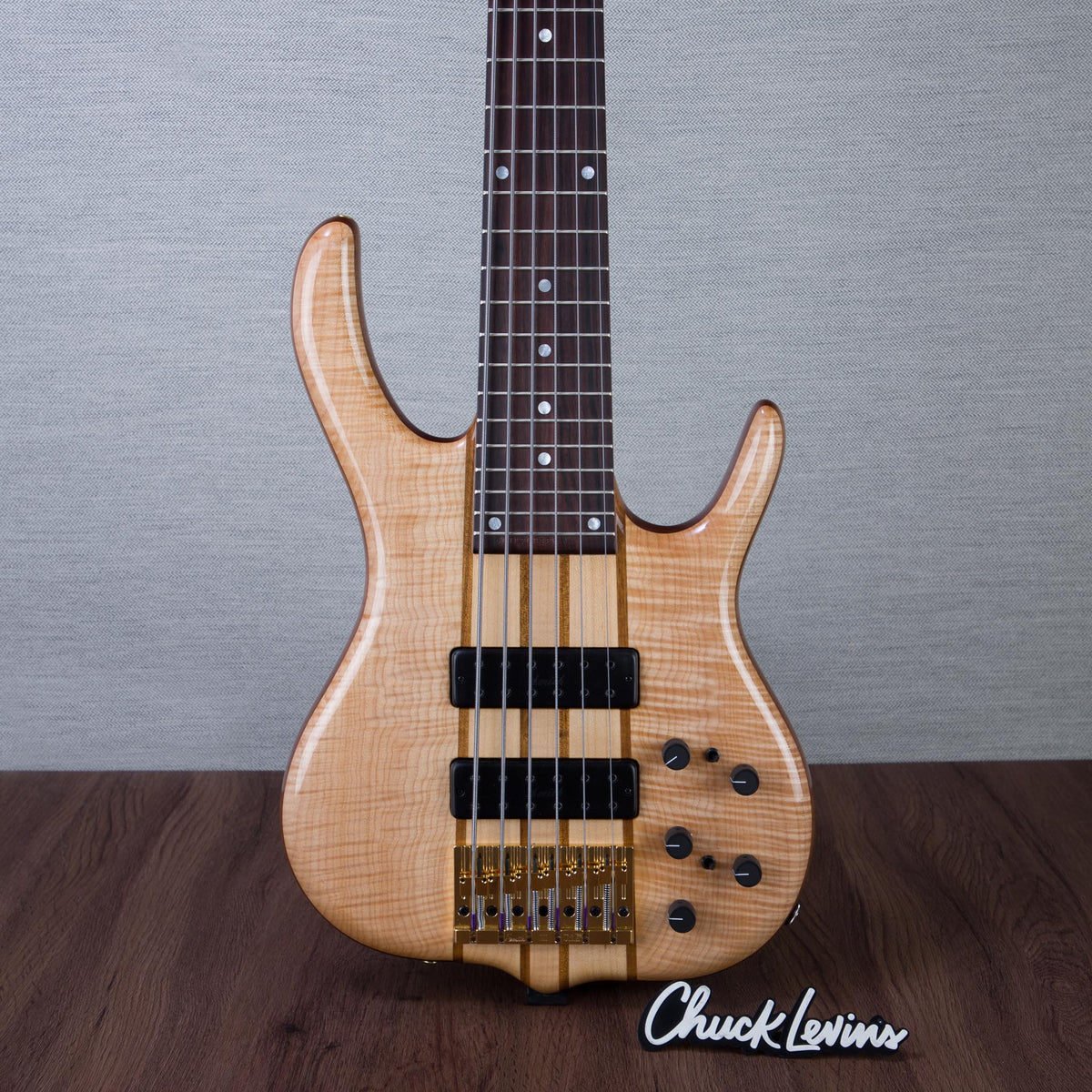Ken Smith BSR-6WTE White Tiger Electric Bass Guitar - #6WTE708326