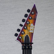ESP USA V2 QM Electric Guitar - Lynch Burst - #US23399