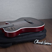 Godin MultiAc Grand Concert SA Nylon String Acoustic-Electric Guitar - Trans Black - CHUCKSCLUSIVE - #25311328