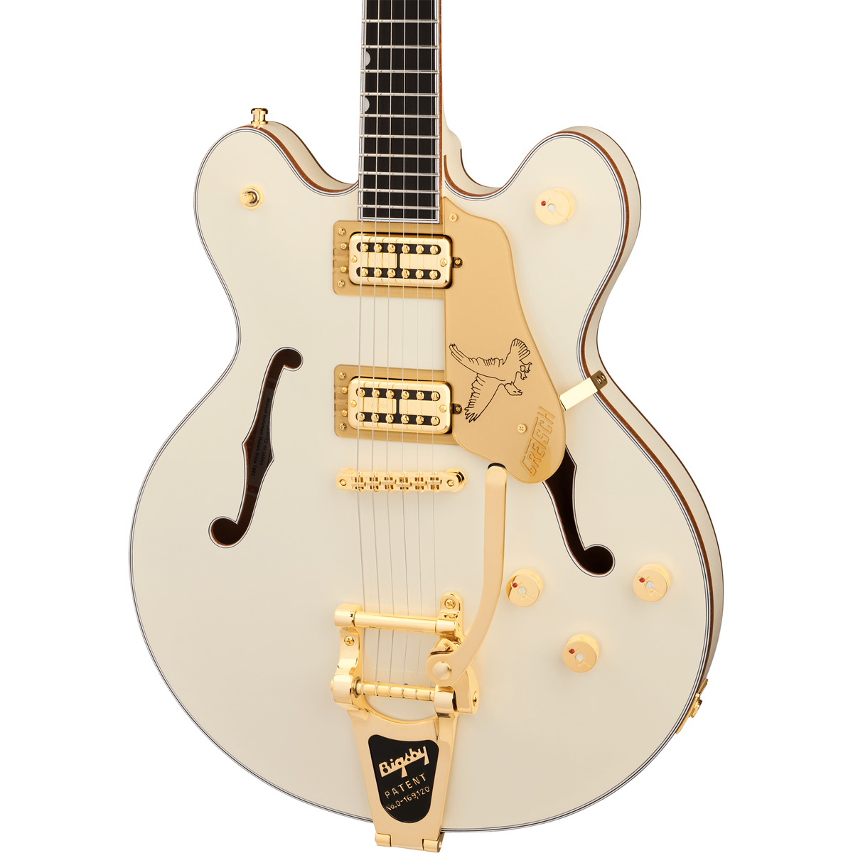Gretsch Falcon Center Block LTD Electric Guitar - Ebony Fingerboard, Vintage White