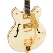 Gretsch Falcon Center Block LTD Electric Guitar - Ebony Fingerboard, Vintage White