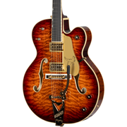 Gretsch G6136TGQM-59 Limited Edition Quilt Classic Falcon w/ Bigsby - Forge Glow