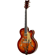 Gretsch G6136TGQM-59 Limited Edition Quilt Classic Falcon w/ Bigsby - Forge Glow