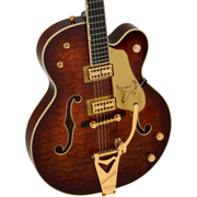 Gretsch G6136TGQM-59 Limited Edition Quilt Classic Falcon w/ Bigsby - Forge Glow