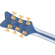Gretsch Falcon Hollow Body w/ String-Thru Bigsby & Gold Hardware, Cerulean Smoke