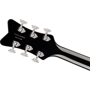 Gretsch Falcon Hollow Body Electric Guitar with String-Thru Bigsby - Black