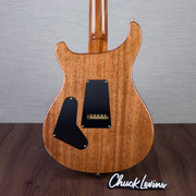 PRS 40th Anniversary Limited Edition Custom 24-08 Semi-Hollowbody Electric Guitar - Faded Whale Blue with Natural Back - #250399232