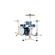 Ludwig Breakbeats 4-Piece Drum Kit - Deep Blue Sparkle