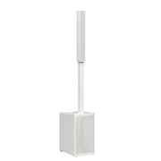 RCF EVOX JMIX 9 Active 2100-Watts 12-Inch Three-way Column Array with 8-Channel Mixer and Bluetooth - White