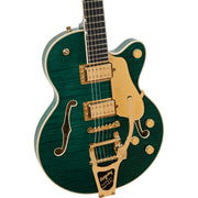 Gretsch Broadkaster Jr. LX Semi-Hollowbody Electric Guitar - Tropic Aura