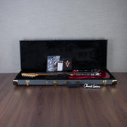 Lerxst Grace Alex Lifeson Signature Electric Guitar with Floyd Rose Signed - Red - #24310921