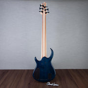 Sire M7-6 Fretless 6-String Bass Guitar - Transparent Blue