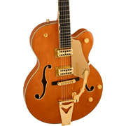 Gretsch Synchromatic Nashville Hollow Body Electric Guitar - 50's Orange Stain
