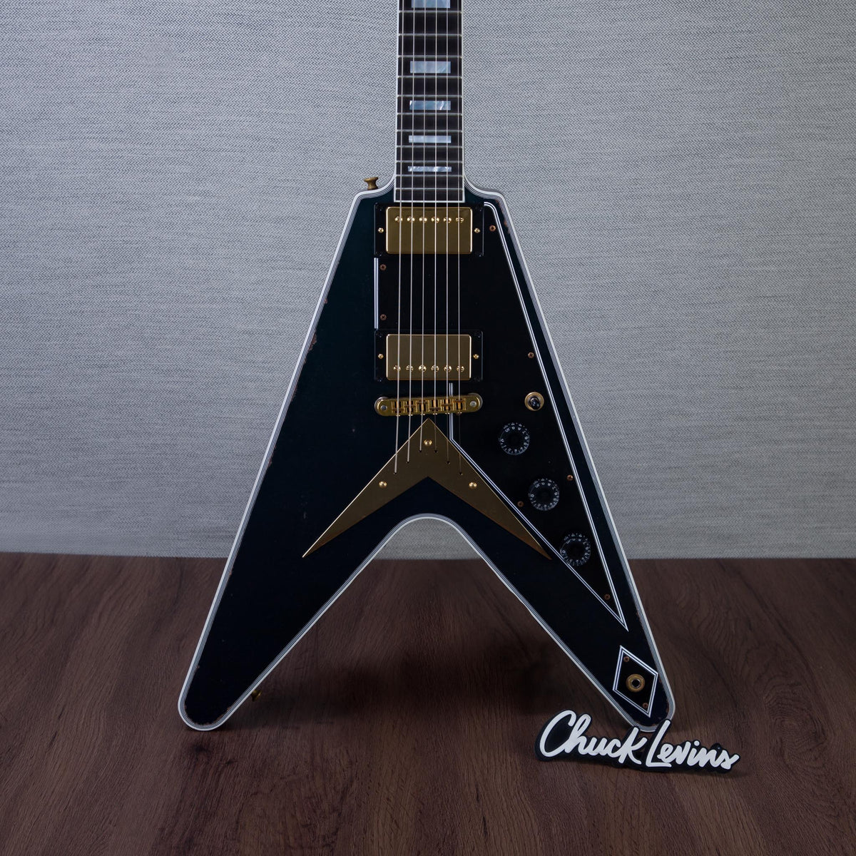 Gibson Custom Shop Murphy Lab Flying V Custom Electric Guitar - Light Aging Full Shift - #CS601306