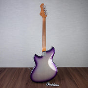 Novo Guitars Serus J Baritone Electric Guitar - Purple Stanger Burst - #251350