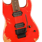 Charvel Pro-Mod Relic San Dimas Style 1 HH FR PF, Pau Ferro Fingerboard - Weathered Orange