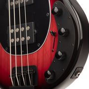 Music Man Stingray Special HH 4-String Bass Guitar - Raspberry Burst
