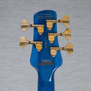 Spector Euro 5 LT 5-String Bass Guitar - Exotic Poplar Burl Blue Fade - CHUCKSCLUSIVE - #]C121SN 21048