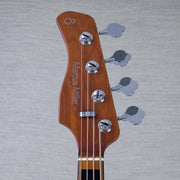 Sire V5 Alder-4 Left-Handed Bass Guitar - Tobacco Sunburst