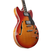 Sire Larry Carlton H7 Semi-Hollow Guitar - Cherry Sunburst