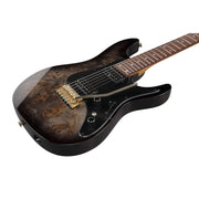 Ibanez AZ Premium AZ41P1PB Electric Guitar - Transparent Gray Burst