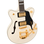Gretsch G2655TG Streamliner Center Block Jr. Double-Cut Electric Guitar - Vintage White