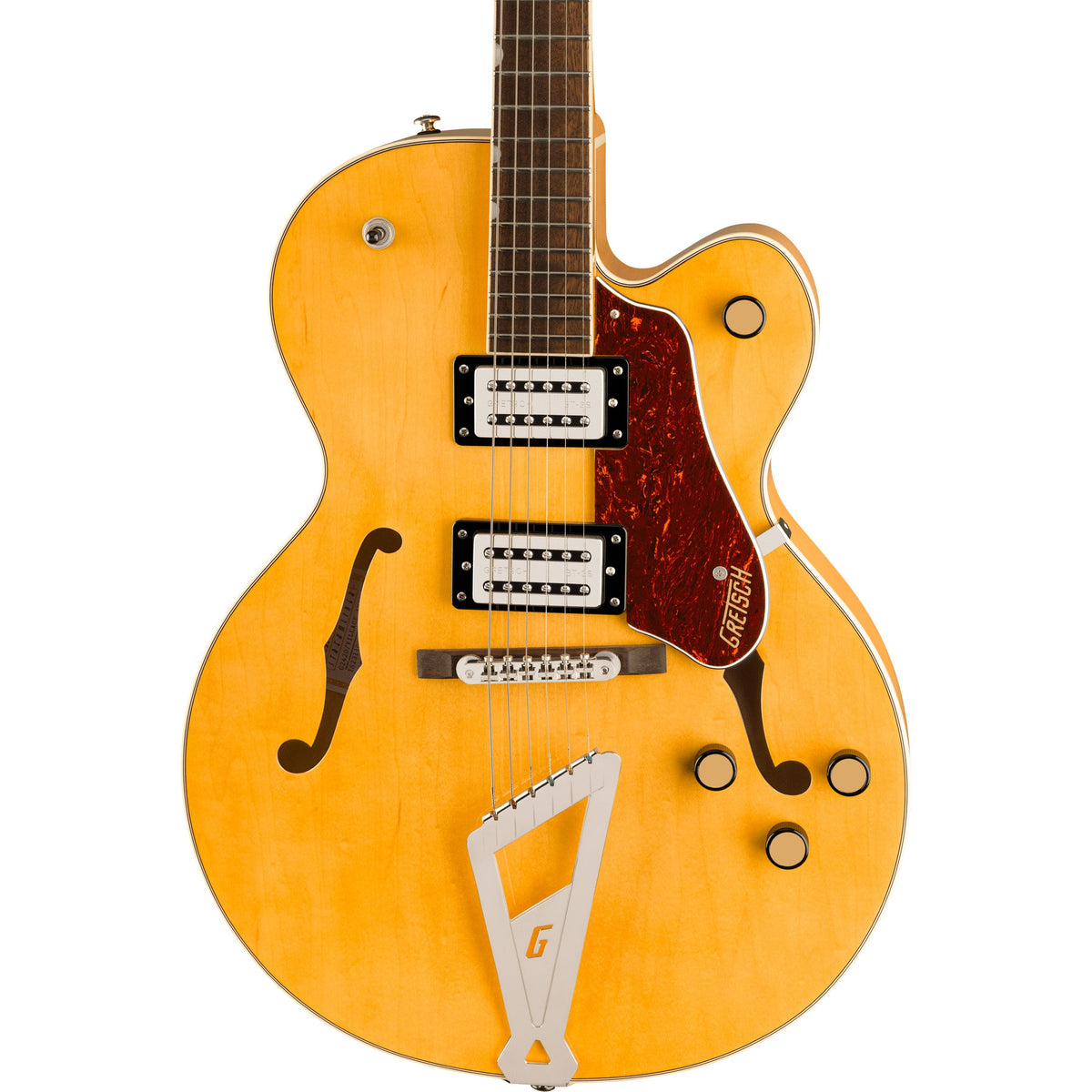 Gretsch G2420 Streamliner Hollowbody Electric Guitar with Chromatic II - Laurel Fingerboard, Village Amber