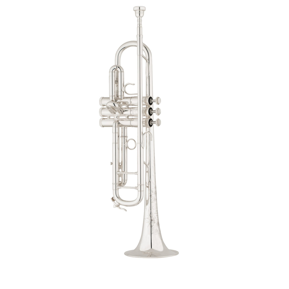 S.E. Shires TRA Model A Custom Series Professional Bb Trumpet - Silver Plated