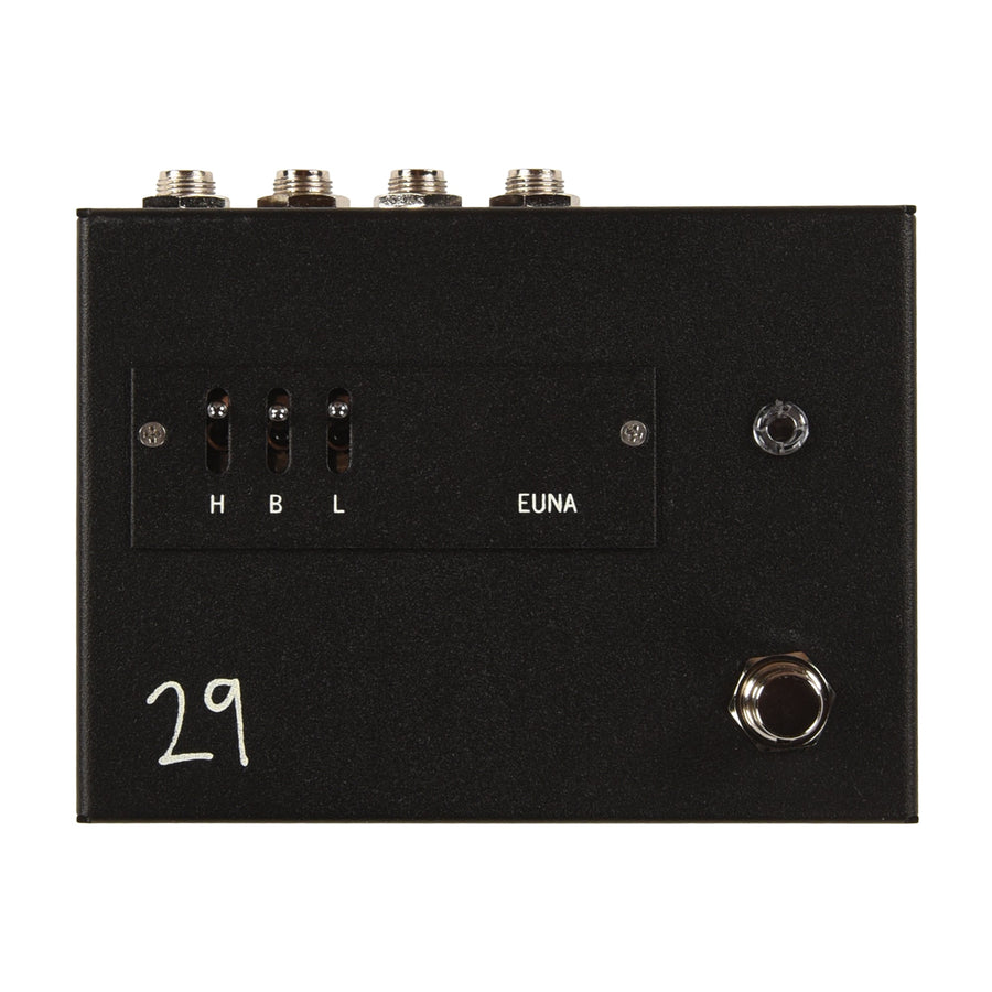 29 Pedals EUNA Elite Unity Amplifier Input Driver Black