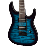Jackson JS Series Dinky® JS20 DKQ 2PT Electric Guitar, Transparent Blue
