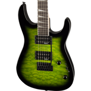 Jackson JS Series Dinky® JS20 DKQ 2PT Electric Guitar, Transparent Green Burst