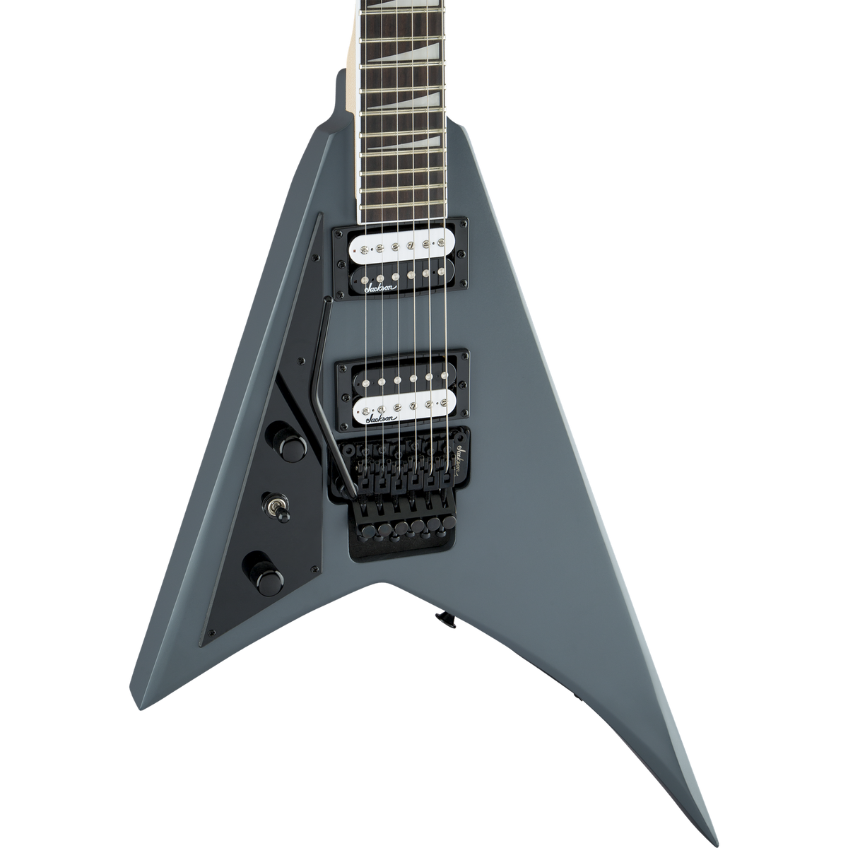 Jackson JS Series Rhoads JS32 Left Handed Electric Guitar, Satin Gray