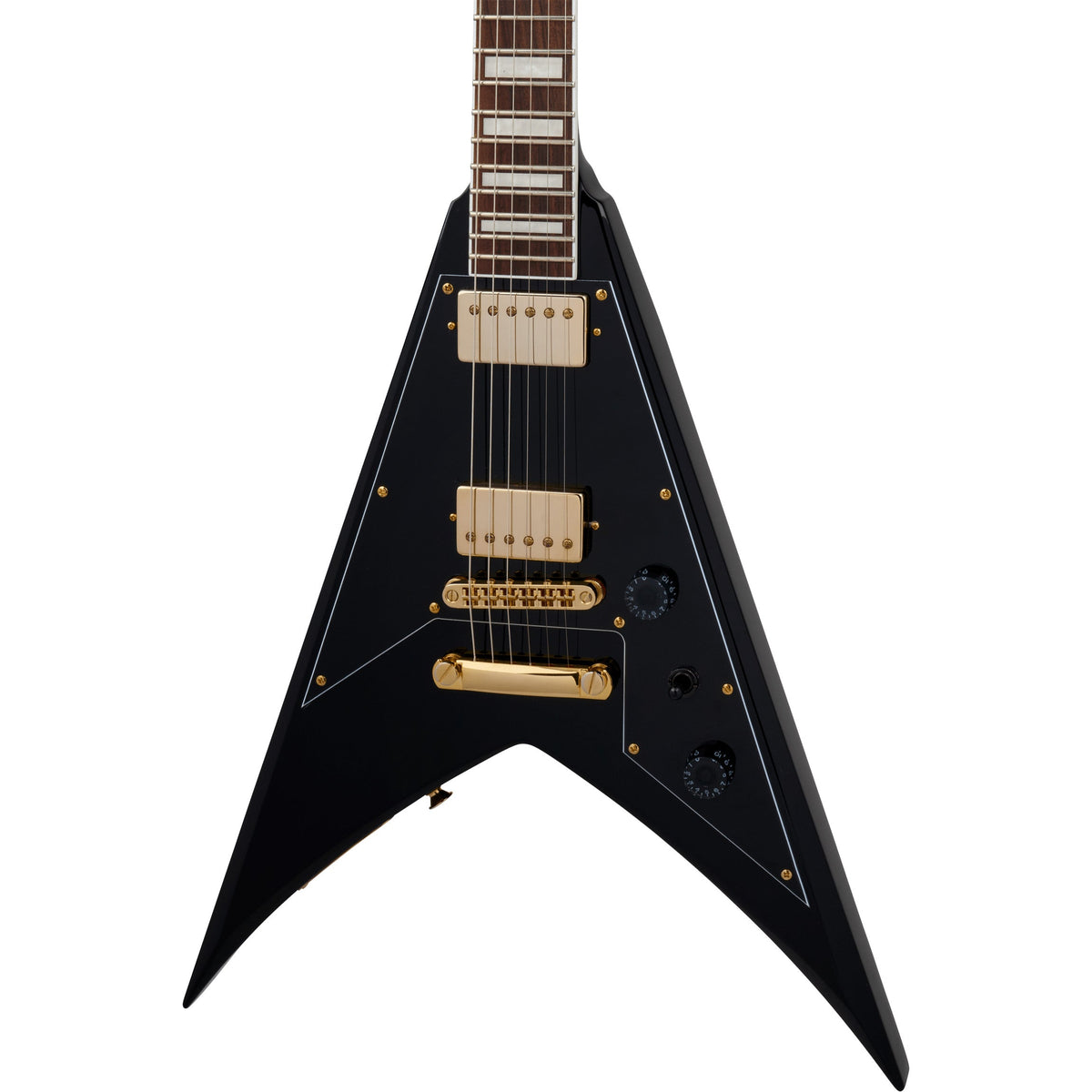 Jackson X Series Signature Scott Ian King V KVXT - Laurel Fingerboard, Gloss Black