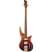 Jackson Pro Series Spectra Bass SBP IV Bass Guitar, Firestorm Fade