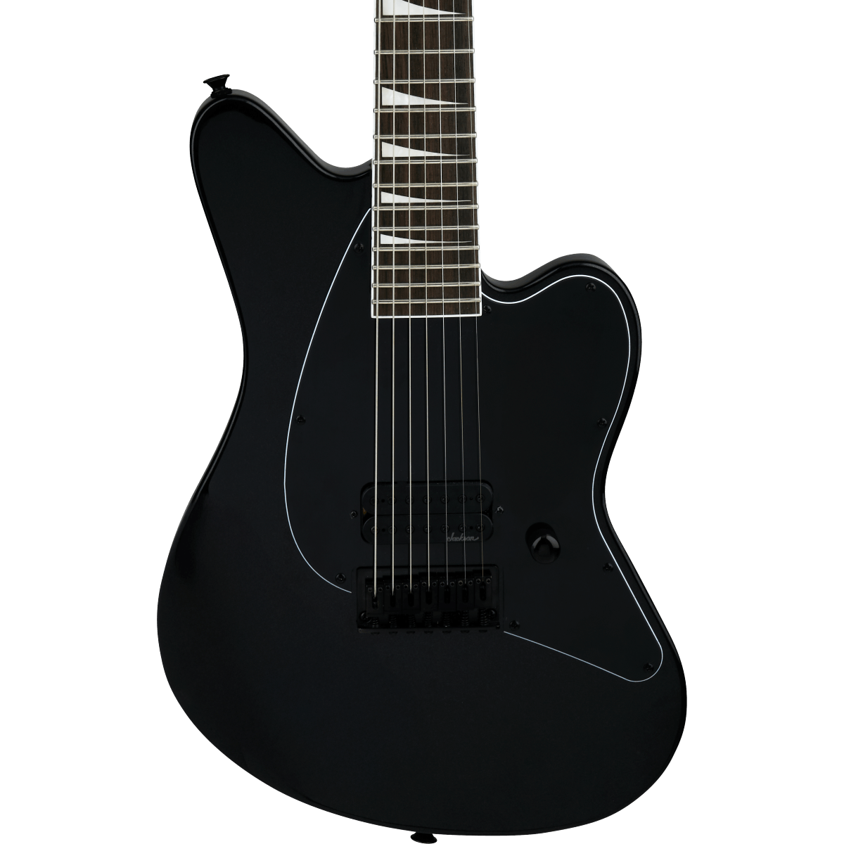 Jackson X Series Surfcaster SF HT7 7-String Electric Guitar - Metallic Black
