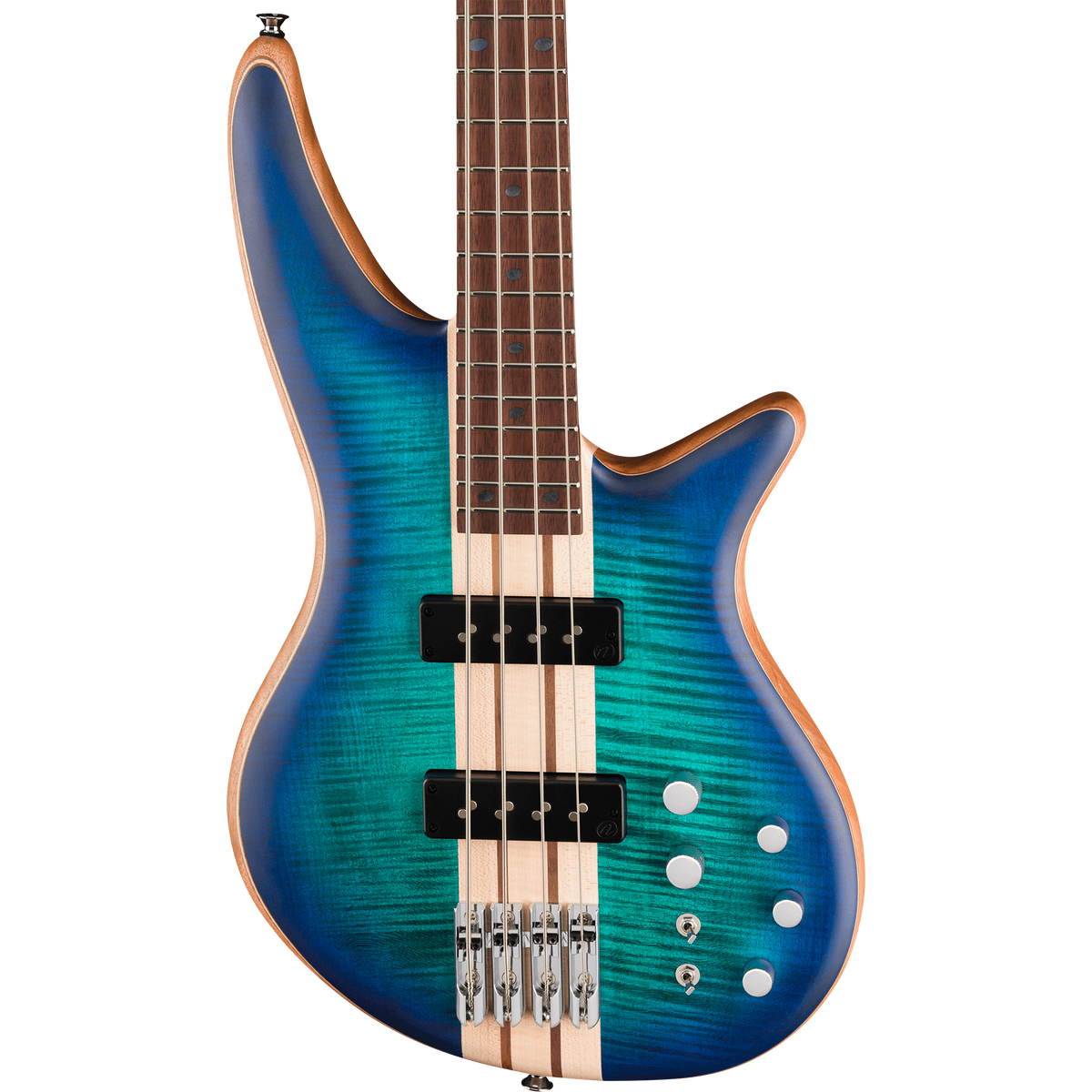 Jackson Pro Series Spectra Bass SBFM IV Bass Guitar, Chlorine Burst